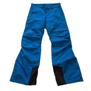 Helly Hansen Men’s Ski Snow Pants M Blue Helly Tech Waterproof Insulated 34x32